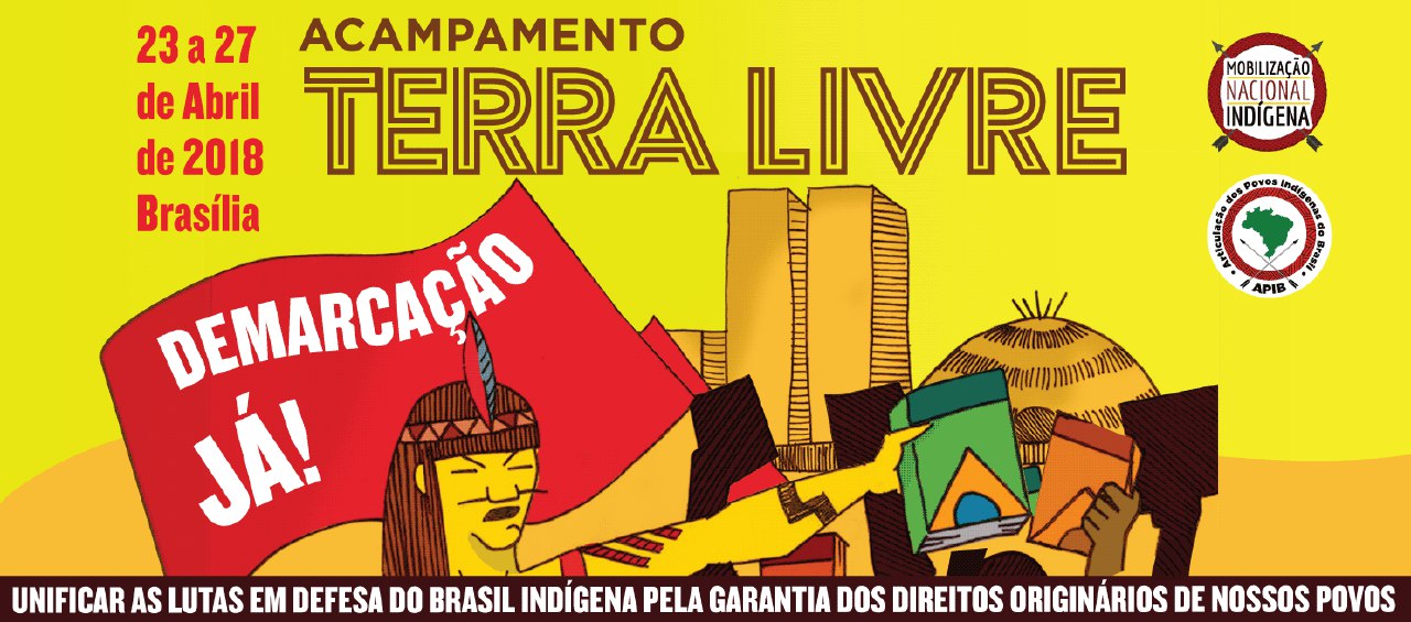 Começa o Acampamento Terra Livre 2018, em Brasília