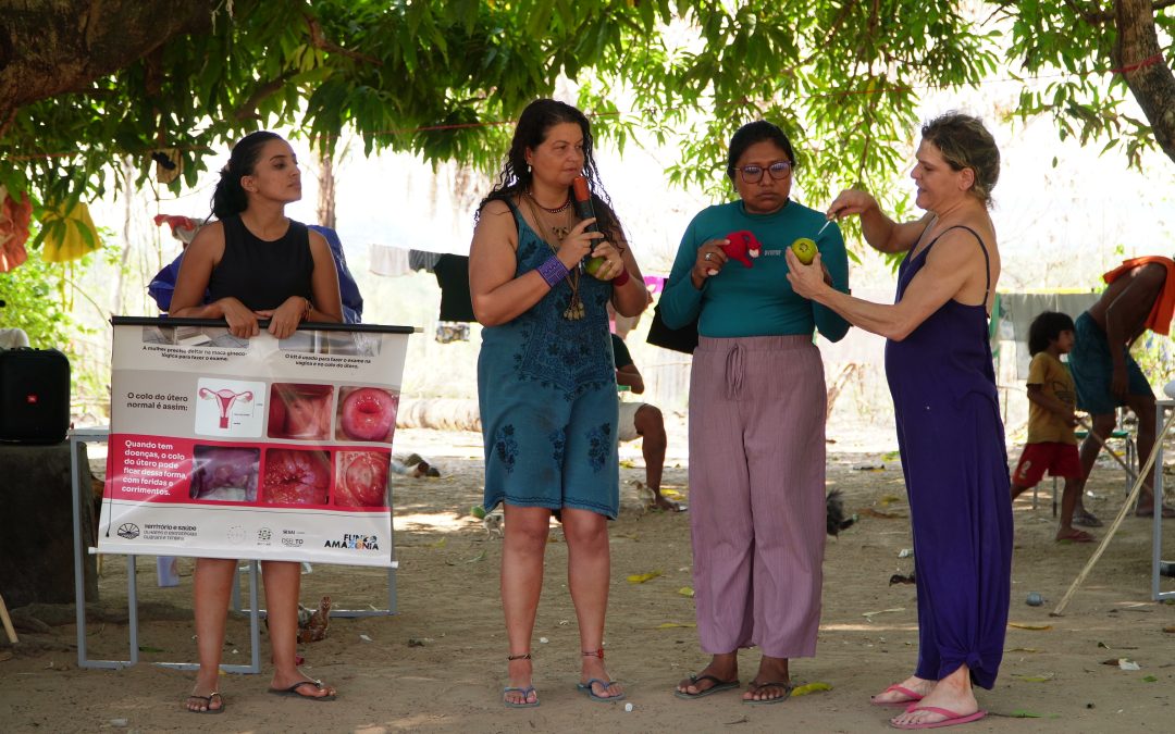 Entre saberes e cuidados, mulheres krahô dialogam sobre saúde e prevenção